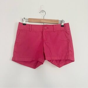 Lilly Pulitzer The Callahan Shorts Pink Womens Sz 0 Barbie Summer Chinos Khakis